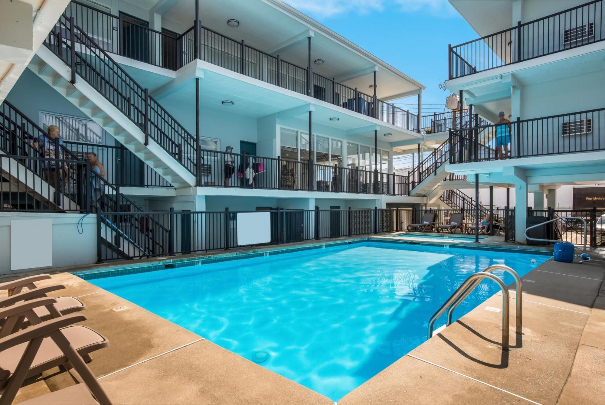 Hotel Cabana Oceanfront/Boardwalk North Wildwood Exterior photo