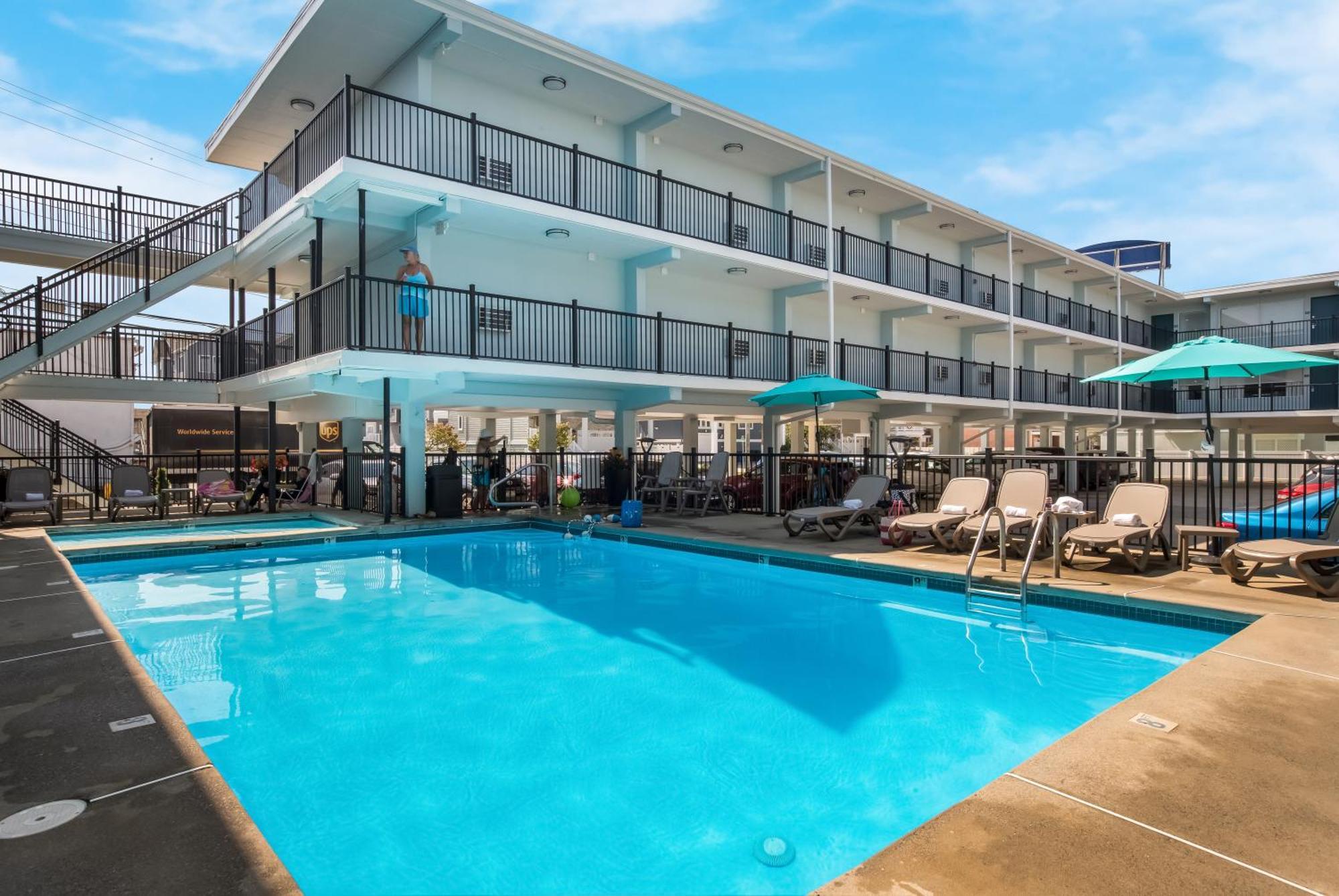 Hotel Cabana Oceanfront/Boardwalk North Wildwood Exterior photo